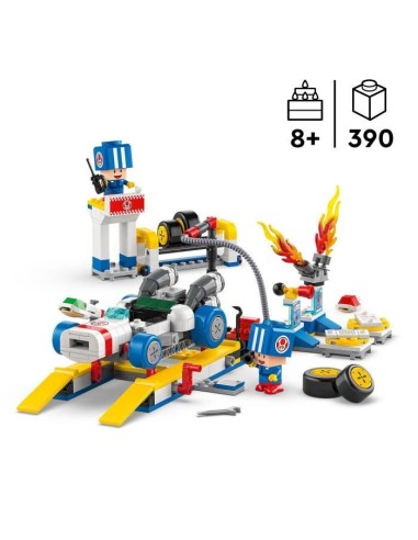 LEGO Super Mario 72035 Mario Kart  Garage de Toad - Jouet Nintendo personnalisable – LEGO (Jeu D'assemblage - Jeu De Construction - Jeu De Manipu) | STORE PRO SHOP 