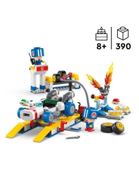 LEGO Super Mario 72035 Mario Kart  Garage de Toad - Jouet Nintendo personnalisable – LEGO (Jeu D'assemblage - Jeu De Construction - Jeu De Manipu) | STORE PRO SHOP 