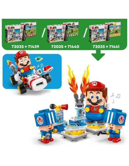 LEGO Super Mario 72035 Mario Kart  Garage de Toad - Jouet Nintendo personnalisable – LEGO (Jeu D'assemblage - Jeu De Construction - Jeu De Manipu) | STORE PRO SHOP 