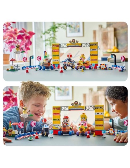 LEGO Super Mario 72036 Mario Kart  Bébé Peach et ensemble de grand prix - Jouet moto – LEGO () | STORE PRO SHOP 