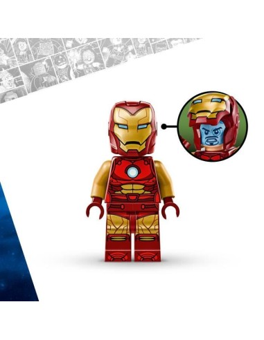LEGO Marvel 76307 Le robot d'Iron Man contre Ultron - Jouet avec super héros des 6 ans – LEGO (Jeu D'assemblage - Jeu De Construction - Jeu De Manipu) | STORE PRO SHOP 