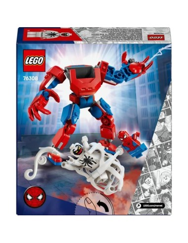 LEGO Marvel 76308 Le robot de Spider-Man contre Anti-Venom - Jeu de super héros des 6 ans – LEGO (Jeu D'assemblage - Jeu De Construction - Jeu De Manipu) | STORE PRO SHOP 