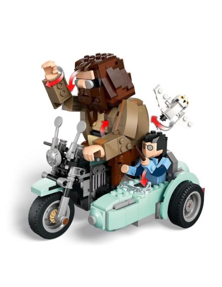LEGO Harry Potter 76443 La balade en moto de Hagrid et Harry - Jeu de construction 9 ans – LEGO (Jeu D'assemblage - Jeu De Construction - Jeu De Manipu) | STORE PRO SHOP 