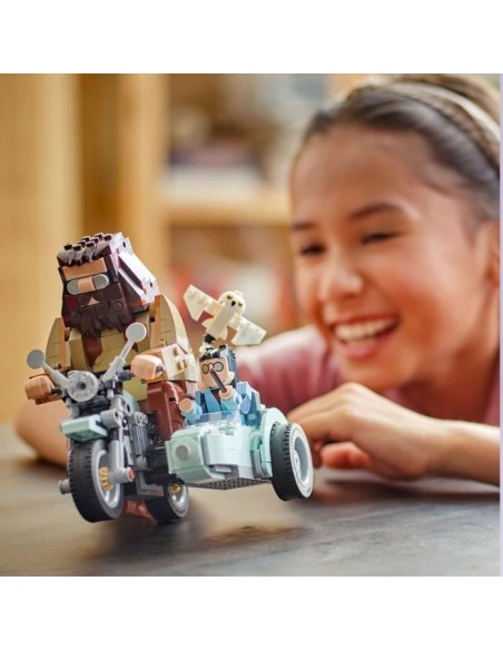 LEGO Harry Potter 76443 La balade en moto de Hagrid et Harry - Jeu de construction 9 ans – LEGO (Jeu D'assemblage - Jeu De Construction - Jeu De Manipu) | STORE PRO SHOP 