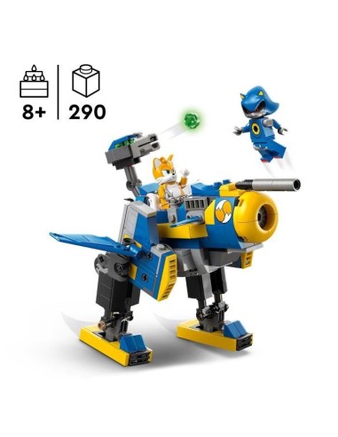 LEGO Sonic the Hedgehog 77002 Cyclone contre Metal Sonic - Jouet pour garçon des 8 ans – LEGO (Jeu D'assemblage - Jeu De Construction - Jeu De Manipu) | STORE PRO SHOP 