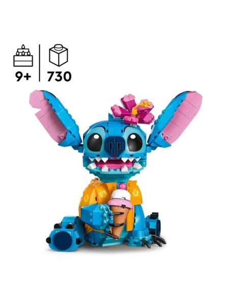 LEGO | Disney 43249 Stitch, Jeu de Construction pour Enfants, Cornet de Glace et Figurine – LEGO (Jeu D'assemblage - Jeu De Construction - Jeu De Manipu) | STORE PRO SHOP 
