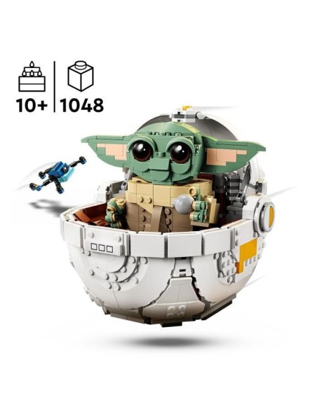 LEGO Star Wars : The Mandalorian 75403 Grogu et son landau - Jeu de construction 10 ans – LEGO (Jeu D'assemblage - Jeu De Construction - Jeu De Manipu) | STORE PRO SHOP 