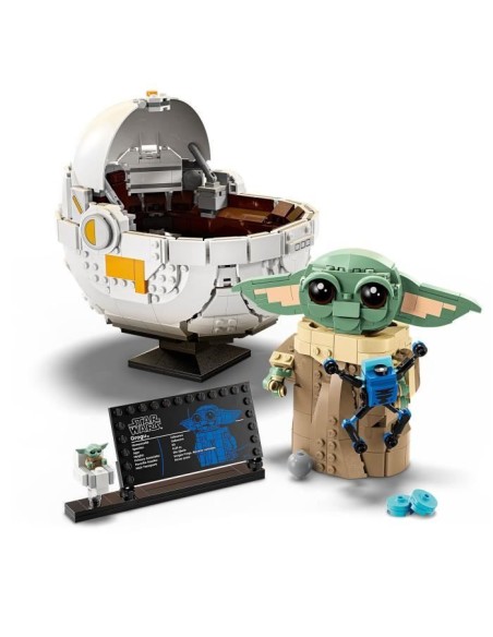 LEGO Star Wars : The Mandalorian 75403 Grogu et son landau - Jeu de construction 10 ans – LEGO (Jeu D'assemblage - Jeu De Construction - Jeu De Manipu) | STORE PRO SHOP 