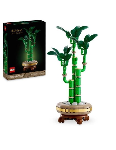 LEGO Botanique 10344 Le bambou de la chance - Plante artificielle et décoration intérieure – LEGO () | STORE PRO SHOP 