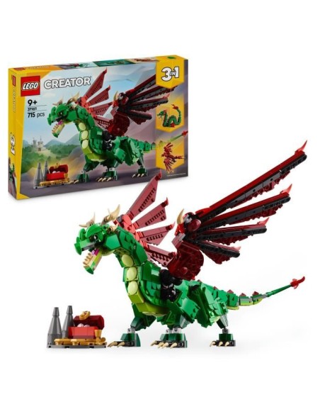 LEGO Creator 31161 3-en-1 Le dragon médiéval - Jeu de construction pour garçon des 9 ans – LEGO (Jeu D'assemblage - Jeu De Construction - Jeu De Manipu) | STORE PRO SHOP 