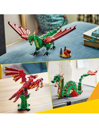 LEGO Creator 31161 3-en-1 Le dragon médiéval - Jeu de construction pour garçon des 9 ans – LEGO (Jeu D'assemblage - Jeu De Construction - Jeu De Manipu) | STORE PRO SHOP 
