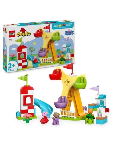 LEGO DUPLO Peppa Pig 10453 La Fete Foraine - Jeu de construction pour enfants des 2 ans – LEGO (Jeu D'assemblage - Jeu De Construction - Jeu De Manipu) | STORE PRO SHOP 