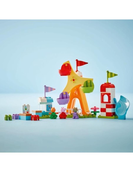 LEGO DUPLO Peppa Pig 10453 La Fete Foraine - Jeu de construction pour enfants des 2 ans – LEGO (Jeu D'assemblage - Jeu De Construction - Jeu De Manipu) | STORE PRO SHOP 
