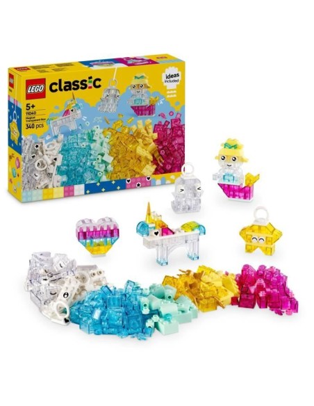 LEGO Classic 11040 La Boîte de Briques Transparentes Magiques - Jeu de construction 5 ans – LEGO (Jeu D'assemblage - Jeu De Construction - Jeu De Manipu) | STORE PRO SHOP 