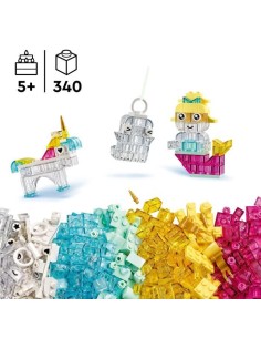 LEGO Classic 11040 La Boîte de Briques Transparentes Magiques - Jeu de construction 5 ans 2