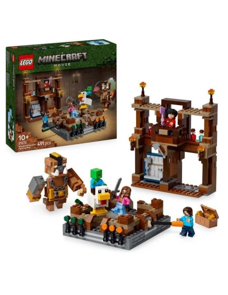 LEGO Minecraft 21272 Le Ring du Manoir des Bois - Jeu de construction garçon des 10 ans – LEGO (Jeu D'assemblage - Jeu De Construction - Jeu De Manipu) | STORE PRO SHOP 