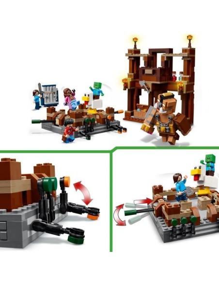LEGO Minecraft 21272 Le Ring du Manoir des Bois - Jeu de construction garçon des 10 ans – LEGO (Jeu D'assemblage - Jeu De Construction - Jeu De Manipu) | STORE PRO SHOP 