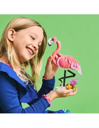 LEGO Creator 31170 3-en-1 Animaux sauvages : le flamant rose - Jouet pour fille des 8 ans – LEGO (Jeu D'assemblage - Jeu De Construction - Jeu De Manipu) | STORE PRO SHOP 