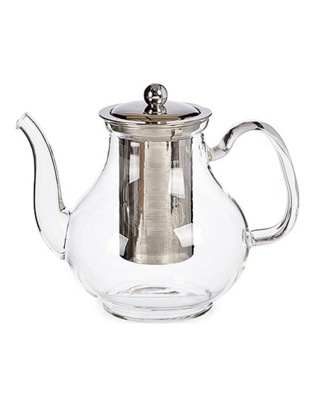 Théière Classic Grand Verre Transparent Acier (1100 ml)