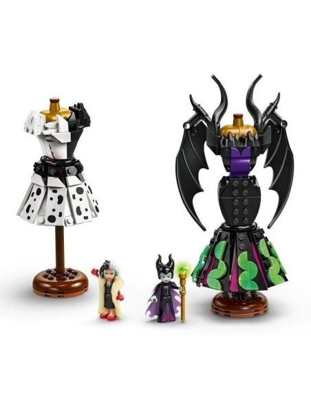 LEGO | Disney Villains 43262 Les Robes de Maléfique et Cruella D'Enfer - Jeu fille 9 ans – LEGO (Jeu D'assemblage - Jeu De Construction - Jeu De Manipu) | STORE PRO SHOP 
