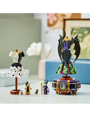 LEGO | Disney Villains 43262 Les Robes de Maléfique et Cruella D'Enfer - Jeu fille 9 ans – LEGO (Jeu D'assemblage - Jeu De Construction - Jeu De Manipu) | STORE PRO SHOP 