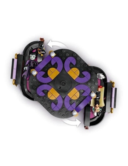 LEGO | Disney Villains 43262 Les Robes de Maléfique et Cruella D'Enfer - Jeu fille 9 ans – LEGO (Jeu D'assemblage - Jeu De Construction - Jeu De Manipu) | STORE PRO SHOP 