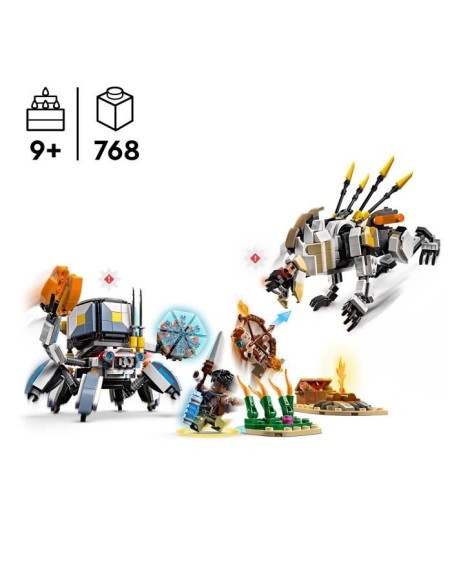 LEGO Horizon Adventures 77037 Aloy et Varl contre Testudien et Dents de scie - Jeu 9 ans – LEGO (Jeu D'assemblage - Jeu De Construction - Jeu De Manipu) | STORE PRO SHOP 