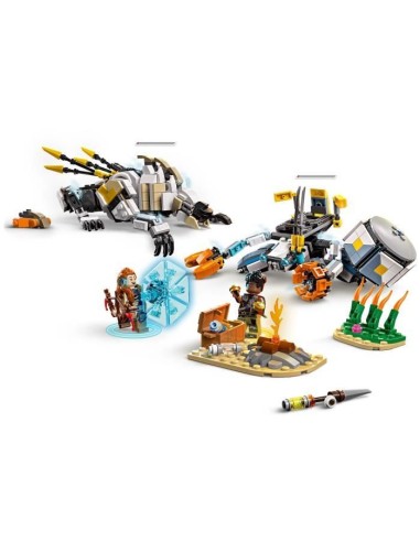 LEGO Horizon Adventures 77037 Aloy et Varl contre Testudien et Dents de scie - Jeu 9 ans – LEGO (Jeu D'assemblage - Jeu De Construction - Jeu De Manipu) | STORE PRO SHOP 