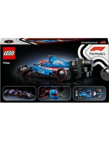 LEGO Speed Champions 77246 Voiture F1 Visa Cash App RB VCARB 01 - Idée cadeau pour adulte – LEGO (Jeu D'assemblage - Jeu De Construction - Jeu De Manipu) | STORE PRO SHOP 