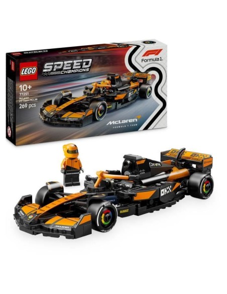 LEGO Speed Champions 77251 Voiture F1 McLaren Team MCL38 - Jeu de construction des 10 ans – LEGO (Jeu D'assemblage - Jeu De Construction - Jeu De Manipu) | STORE PRO SHOP 
