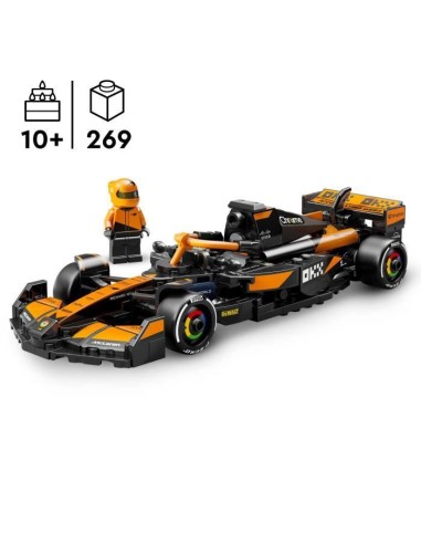 LEGO Speed Champions 77251 Voiture F1 McLaren Team MCL38 - Jeu de construction des 10 ans – LEGO (Jeu D'assemblage - Jeu De Construction - Jeu De Manipu) | STORE PRO SHOP 