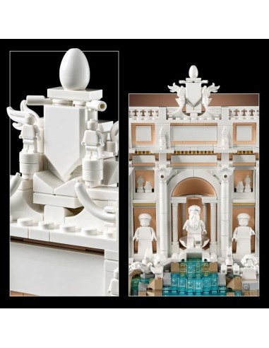 LEGO Architecture 21062 La fontaine de Trevi - Set de construction pour adulte sur Rome – LEGO (Jeu D'assemblage - Jeu De Construction - Jeu De Manipu) | STORE PRO SHOP 