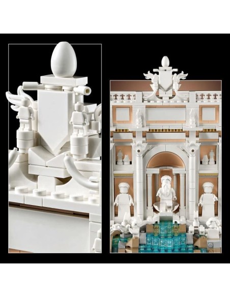 LEGO Architecture 21062 La fontaine de Trevi - Set de construction pour adulte sur Rome – LEGO (Jeu D'assemblage - Jeu De Construction - Jeu De Manipu) | STORE PRO SHOP 
