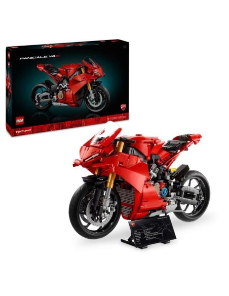 LEGO Technic 42202 La Moto Ducati Panigale V4 S - Moto a construire pour adulte – LEGO (Jeu D'assemblage - Jeu De Construction - Jeu De Manipu) | STORE PRO SHOP 