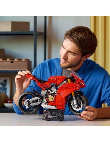 LEGO Technic 42202 La Moto Ducati Panigale V4 S - Moto a construire pour adulte – LEGO (Jeu D'assemblage - Jeu De Construction - Jeu De Manipu) | STORE PRO SHOP 