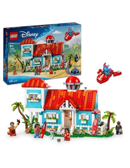 LEGO | Disney La Maison sur la Plage de Lilo et Stitch, Jeu de Construction pour les Enfants et les Fans 43268 – LEGO () | STORE PRO SHOP 