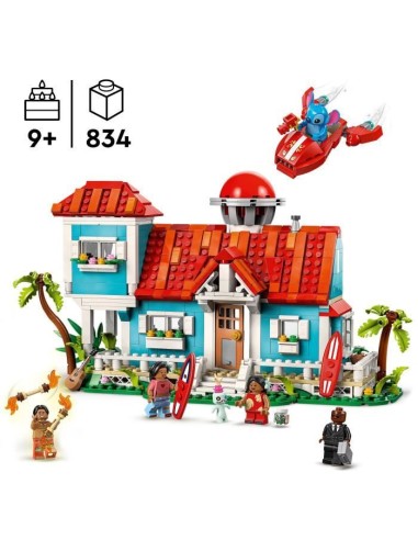 LEGO | Disney La Maison sur la Plage de Lilo et Stitch, Jeu de Construction pour les Enfants et les Fans 43268 – LEGO () | STORE PRO SHOP 
