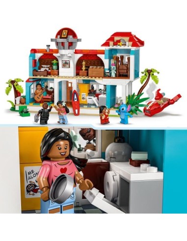 LEGO | Disney La Maison sur la Plage de Lilo et Stitch, Jeu de Construction pour les Enfants et les Fans 43268 – LEGO () | STORE PRO SHOP 