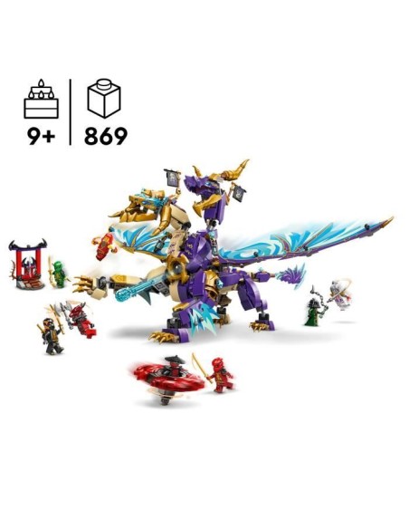 LEGO NINJAGO 71836 Arc : le dragon de la concentration, Jeu pour garçon ou fille des 9 ans – LEGO (Jeu D'assemblage - Jeu De Construction - Jeu De Manipu) | STORE PRO SHOP 