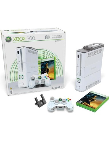 Coffret de Construction - MEGA - Réplique Xbox 360 - 1342 pieces - Manette avec LED - Pour Adultes – MEGA (Jeu D'assemblage - Jeu De Construction - Jeu De Manipu) | STORE PRO SHOP 