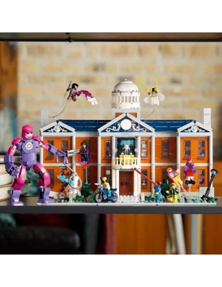 LEGO Marvel Les X-Men : l'institut Xavier - Set de construction pour adultes avec minifigurines dont Wolverine et Professeur X – LEGO (Jeu D'assemblage - Jeu De Construction - Jeu De Manipu) | STORE PRO SHOP 