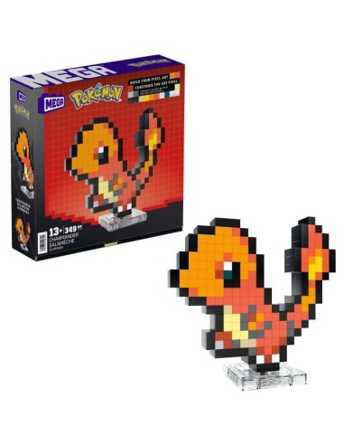MEGA-Pok?mon-Salam?che-Coffret de construction r?tro 349 pi?ces - MEGA Pok?mon - HTH76 – MEGA (Jeu D'assemblage - Jeu De Construction - Jeu De Manipu) | STORE PRO SHOP 