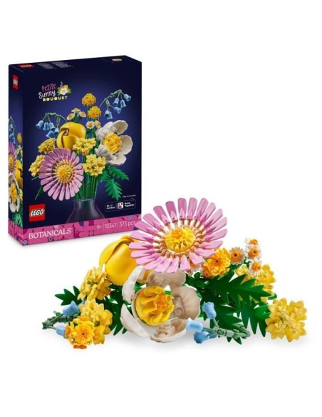 LEGO Botanique 10347 Petit bouquet ensoleillé, Fleurs artificielles, des 9 ans – LEGO (Jeu D'assemblage - Jeu De Construction - Jeu De Manipu) | STORE PRO SHOP 