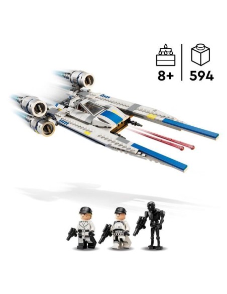LEGO Star Wars 75399 Andor Le Chasseur Stellaire U-Wing de l'Alliance Rebelle, Jeu de construction des 8 Ans – LEGO (Jeu D'assemblage - Jeu De Construction - Jeu De Manipu) | STORE PRO SHOP 