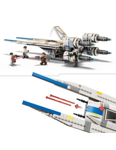 LEGO Star Wars 75399 Andor Le Chasseur Stellaire U-Wing de l'Alliance Rebelle, Jeu de construction des 8 Ans – LEGO (Jeu D'assemblage - Jeu De Construction - Jeu De Manipu) | STORE PRO SHOP 