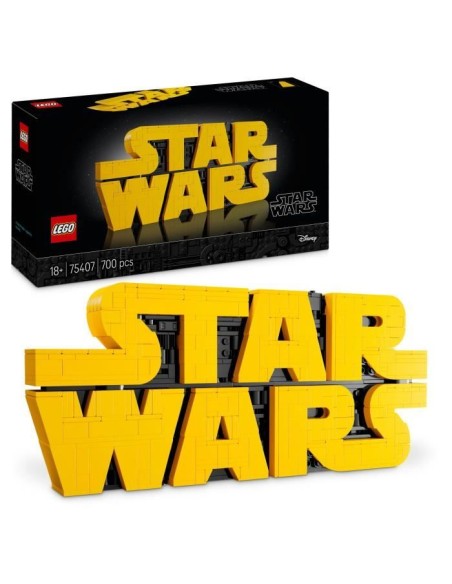 LEGO Star Wars 75407 Logo De Star Wars En Briques - Set De Construction Pour Adulte  Déco – LEGO (Jeu D'assemblage - Jeu De Construction - Jeu De Manipu) | STORE PRO SHOP 