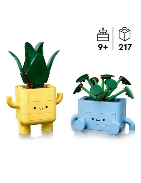 LEGO Botanicals 10349 Petites Plantes Souriantes - Jeu de construction pour fille, 9 ans – LEGO (Jeu D'assemblage - Jeu De Construction - Jeu De Manipu) | STORE PRO SHOP 