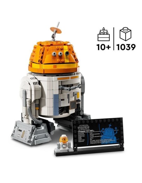 LEGO Star Wars 75416 Ahsoka Le Droide Astromécano Chopper (C1-10P), Jeu de construction, des 10 ans – LEGO (Jeu D'assemblage - Jeu De Construction - Jeu De Manipu) | STORE PRO SHOP 