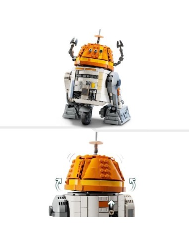 LEGO Star Wars 75416 Ahsoka Le Droide Astromécano Chopper (C1-10P), Jeu de construction, des 10 ans – LEGO (Jeu D'assemblage - Jeu De Construction - Jeu De Manipu) | STORE PRO SHOP 