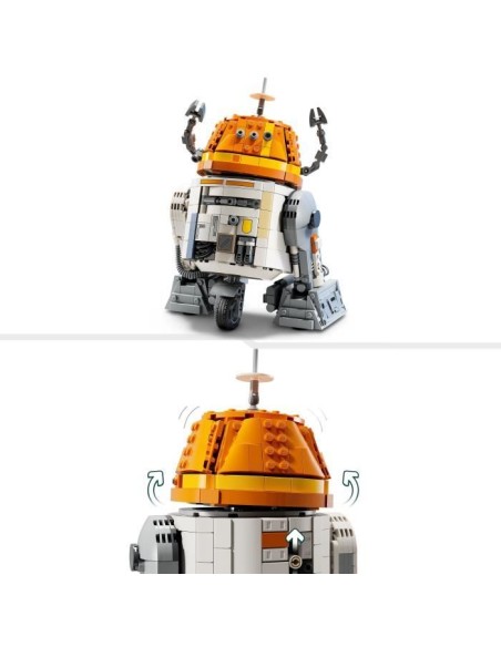 LEGO Star Wars 75416 Ahsoka Le Droide Astromécano Chopper (C1-10P), Jeu de construction, des 10 ans – LEGO (Jeu D'assemblage - Jeu De Construction - Jeu De Manipu) | STORE PRO SHOP 